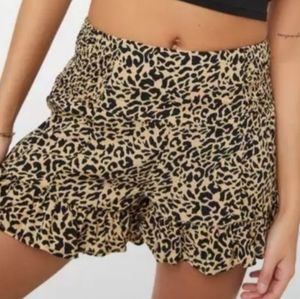 Leapoard Short Skirt